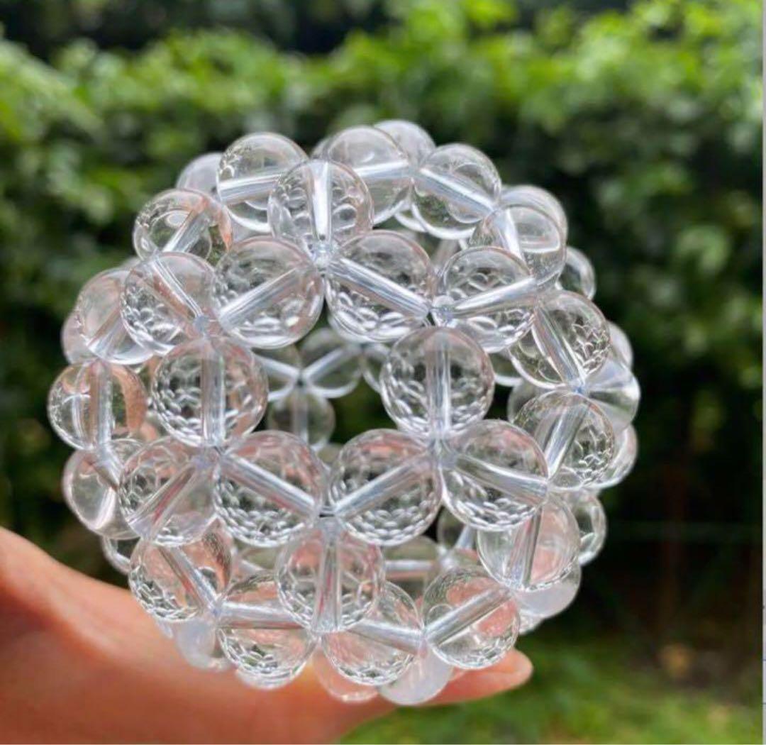 神聖幾何学フラーレン水晶 10mm水晶❣️宇宙エネルギー✨浄化✨引き寄せ✨