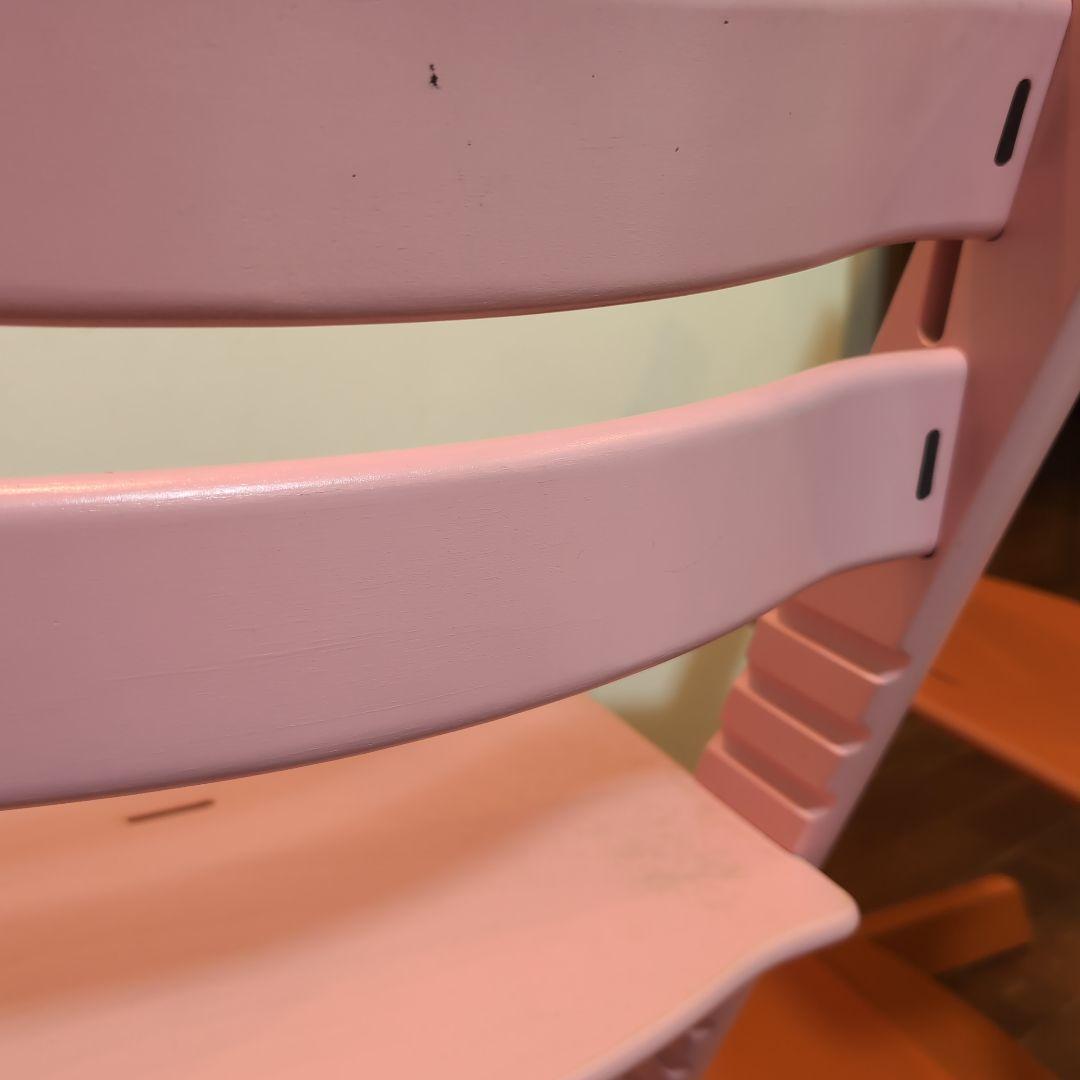 STOKKE ストッケのトリップ トラップ ピンク オレンジ