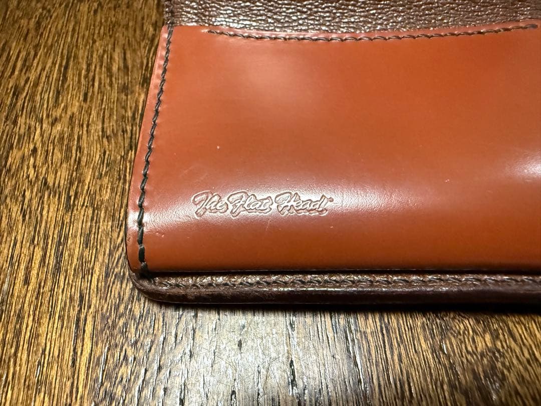 フラットヘッド　コードバン　名刺入れ