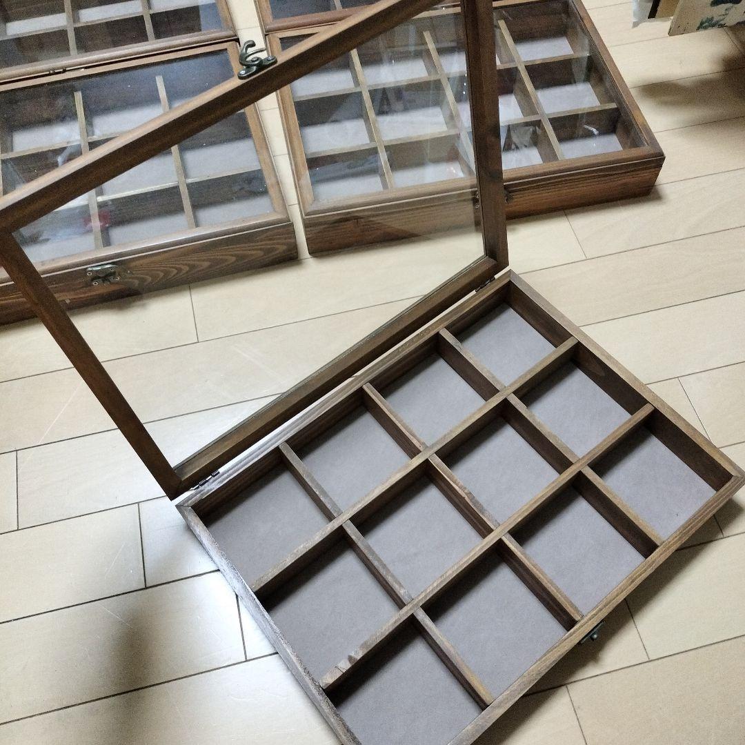 美品　アンティーク調　ディスプレイケース　5点セット　バラ売り可　送料無料