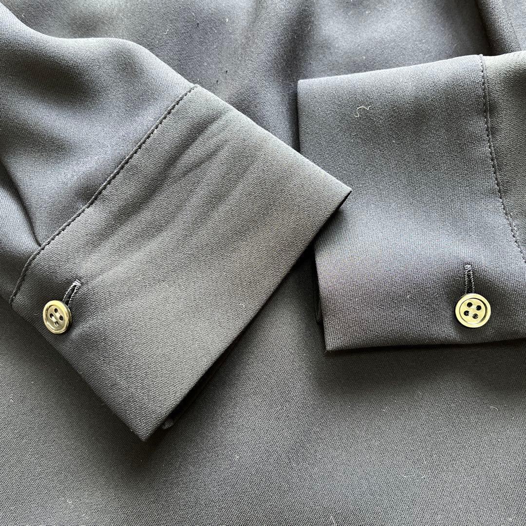 25SS セオリーリュクス　MARVINE GALI ブラウス 洗える　紺