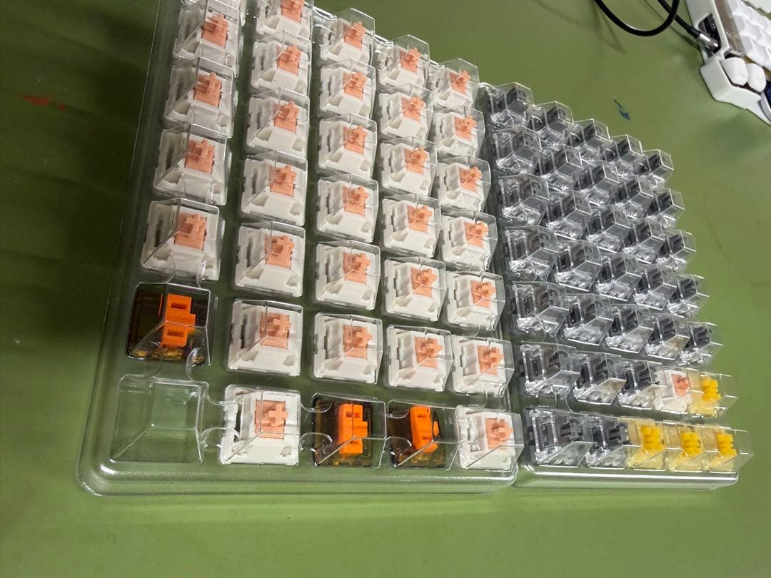 keyball39 本体と周辺素材