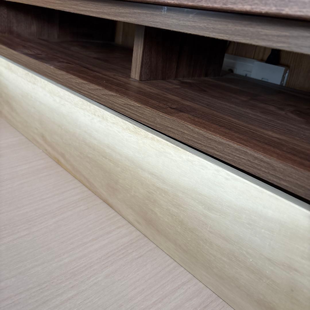 テレビ台　ブラウン【中古品】