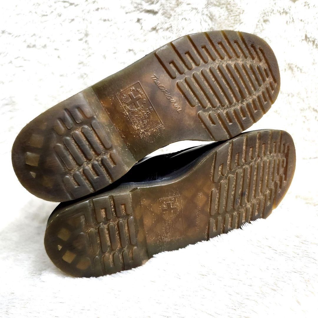 と*ら様 希少　ドクターマーチン　本革　10ホール　ブーツ　黒　UK10　29.