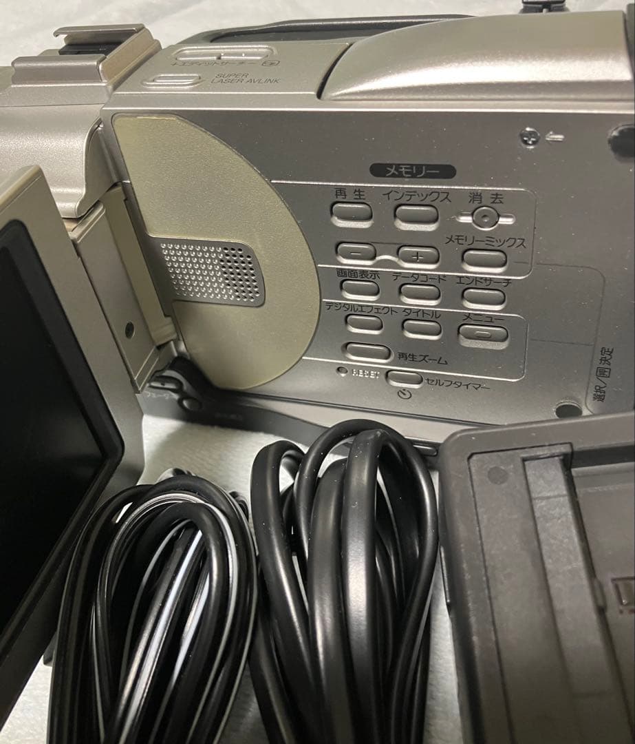 ソニー ビデオカメラDCR-TRV20ミニDVテープ仕様 画面劣化のみ美品作動機