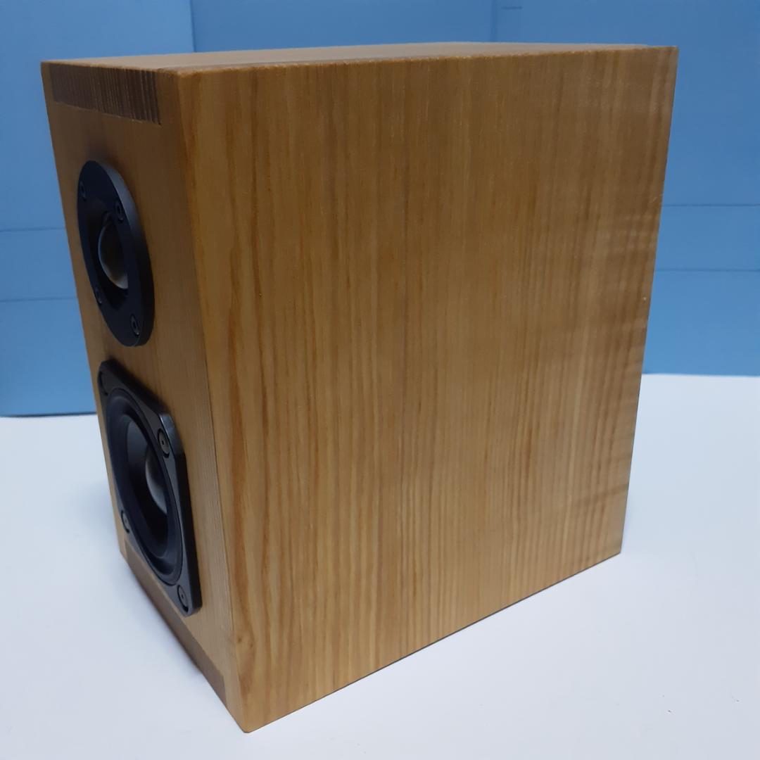 Peerless PLS-P830985　2way 自作タモ12mm厚1枚板使用