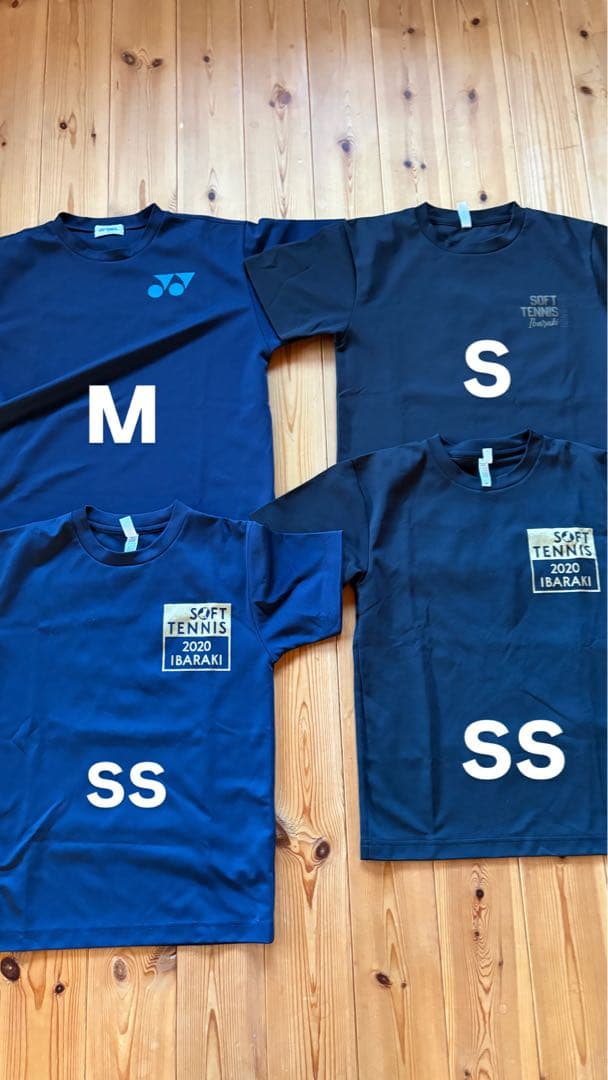 ソフトテニス引退品全34着