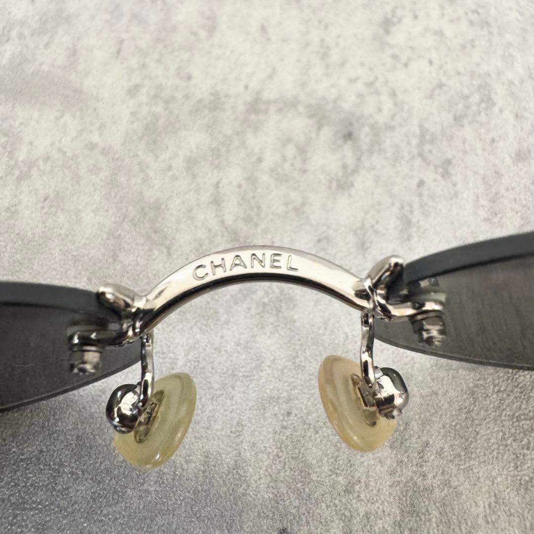 シャネル CHANEL サングラス リムレス 4003メタル ココマーク