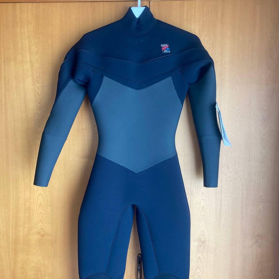 新品⭐️セミドライウエットスーツ　ロングチェストジップ M