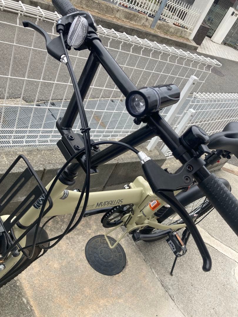 sp/fit MYPALLAS 折り畳み自転車　ベージュ20インチ