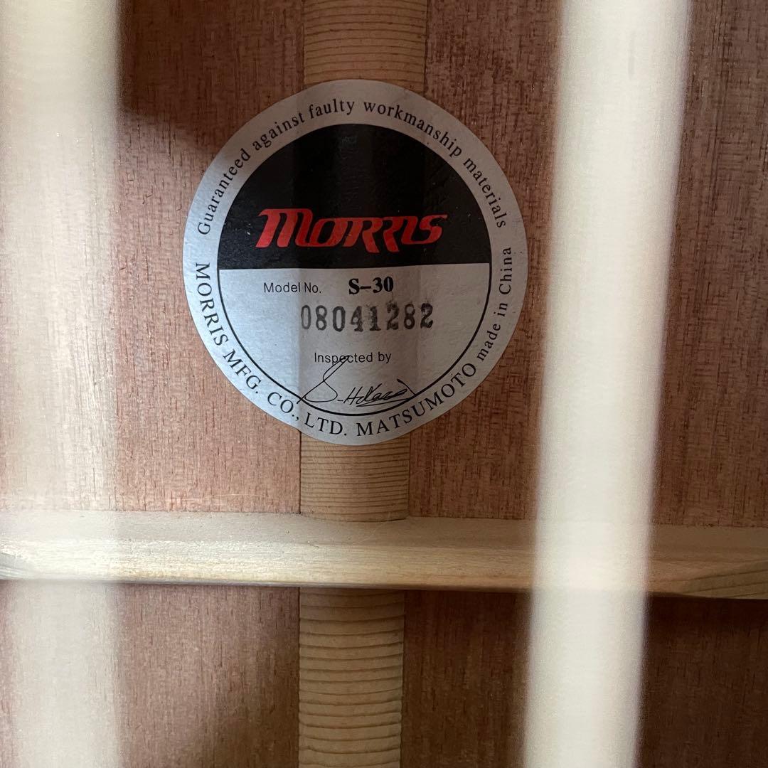 Morris S-30 モーリス アコギ アコースティックギター カッタウェイ