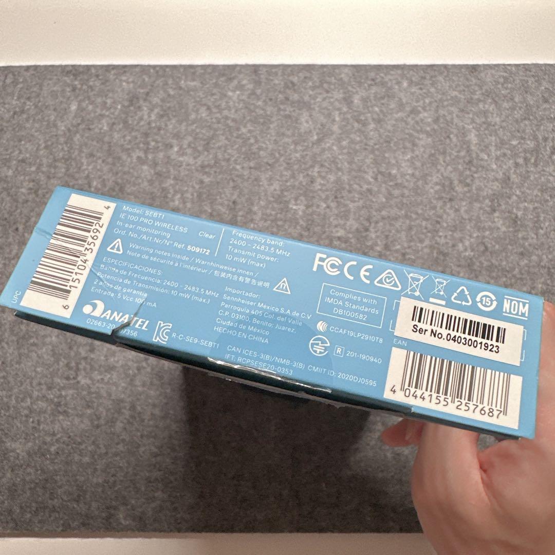 SENNHEISER IE 100 PRO WIRELESS 【エージング済み】