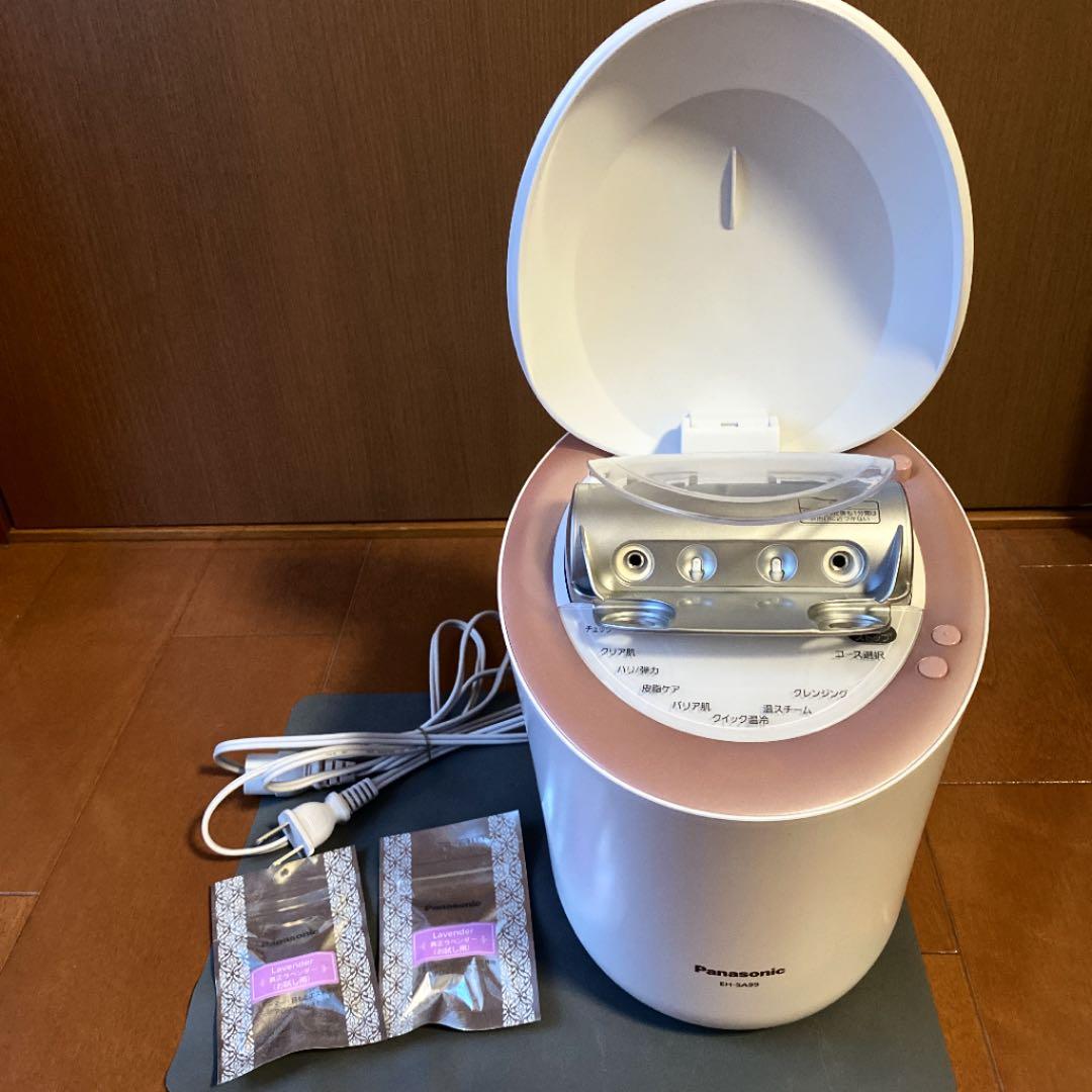 【送料無料】Panasonic ナノケアスチーマーEH-SA99-P
