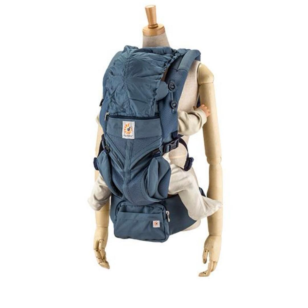 エルゴ抱っこ紐 オムニ360クールエアメッシュ ベビーキャリア　黒　並行輸入品