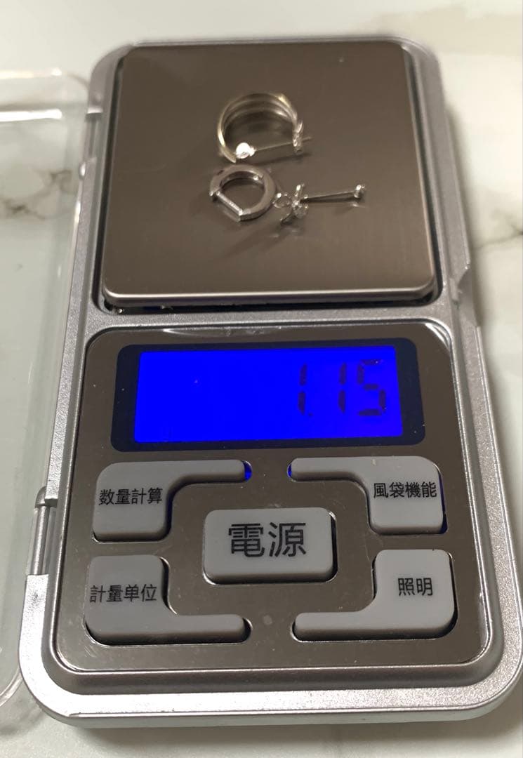 ピアス 片耳 ４点セット k10 k14 k18