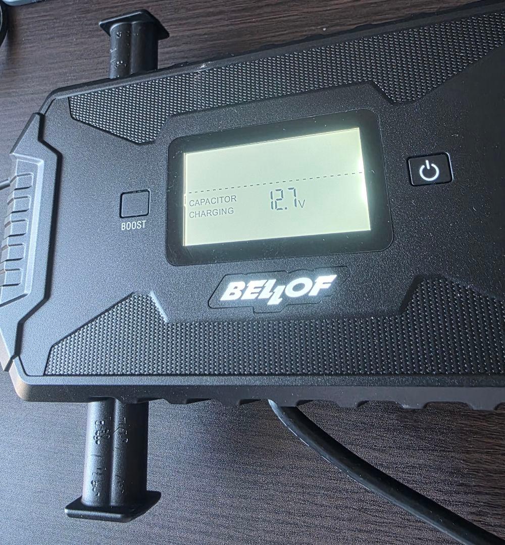 ジャンプスターター ベロフジャパン JSL002 ウルトラキャパシタ