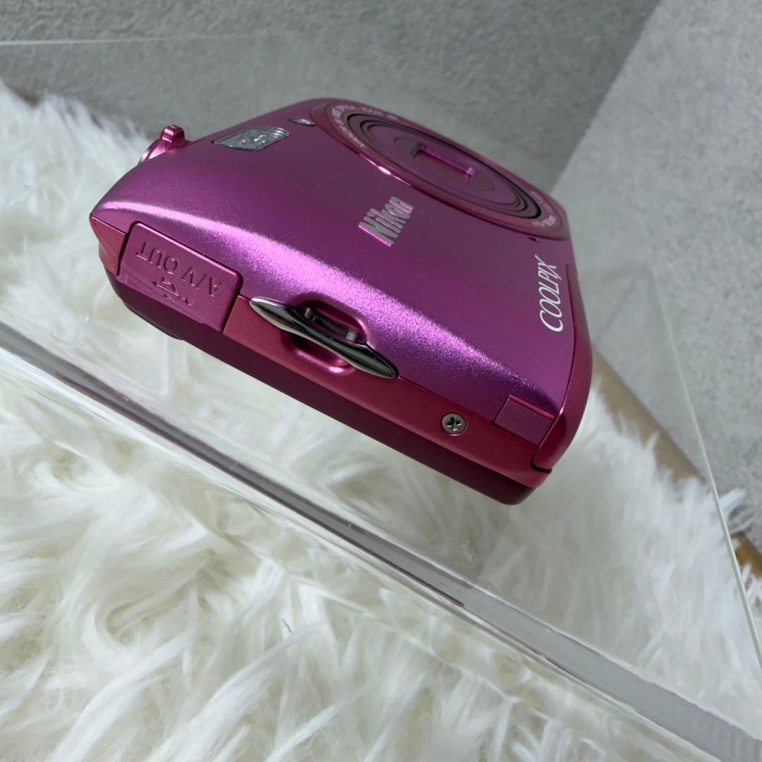 【極美品】Nikon ニコン COOLPIX S3600 ピンク 付属品多数