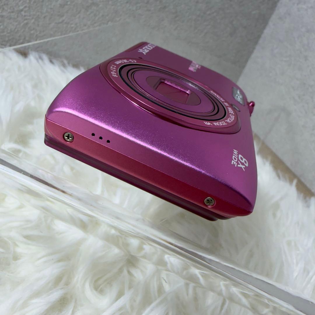 【極美品】Nikon ニコン COOLPIX S3600 ピンク 付属品多数