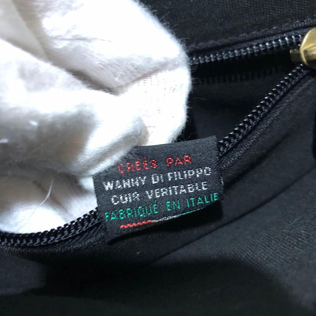 イルビゾンテ ショルダーバッグ　レザー ブラック