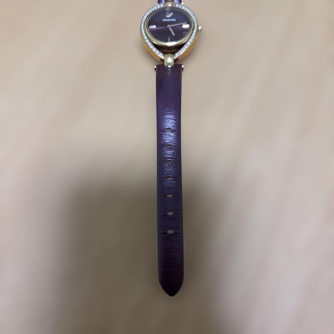 Swarovski レディース 腕時計 ゴールド ブラウン