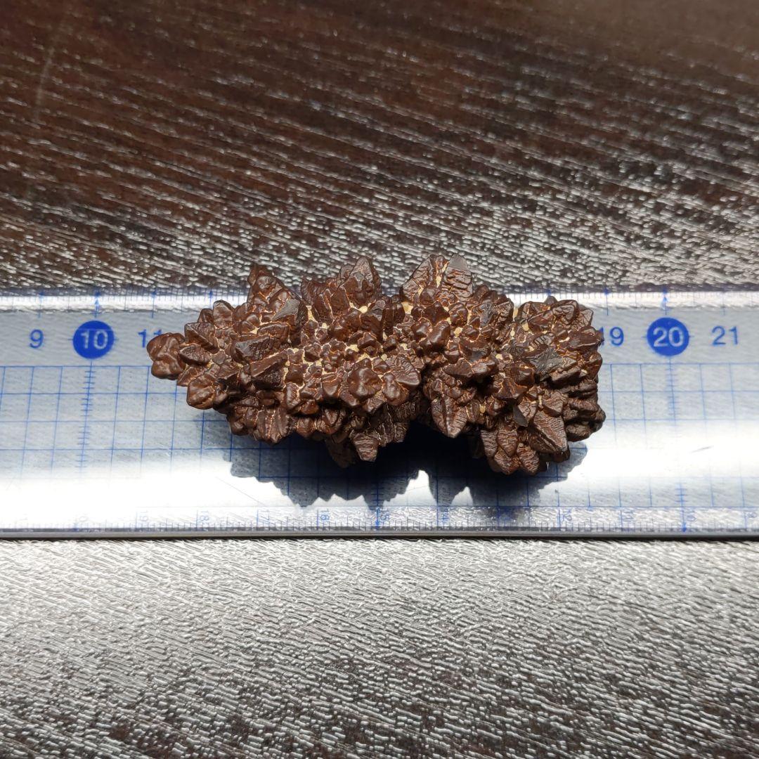 天然石 エジプト ゼットストーン 砂漠の星 ヴァジュラ型 特大84g