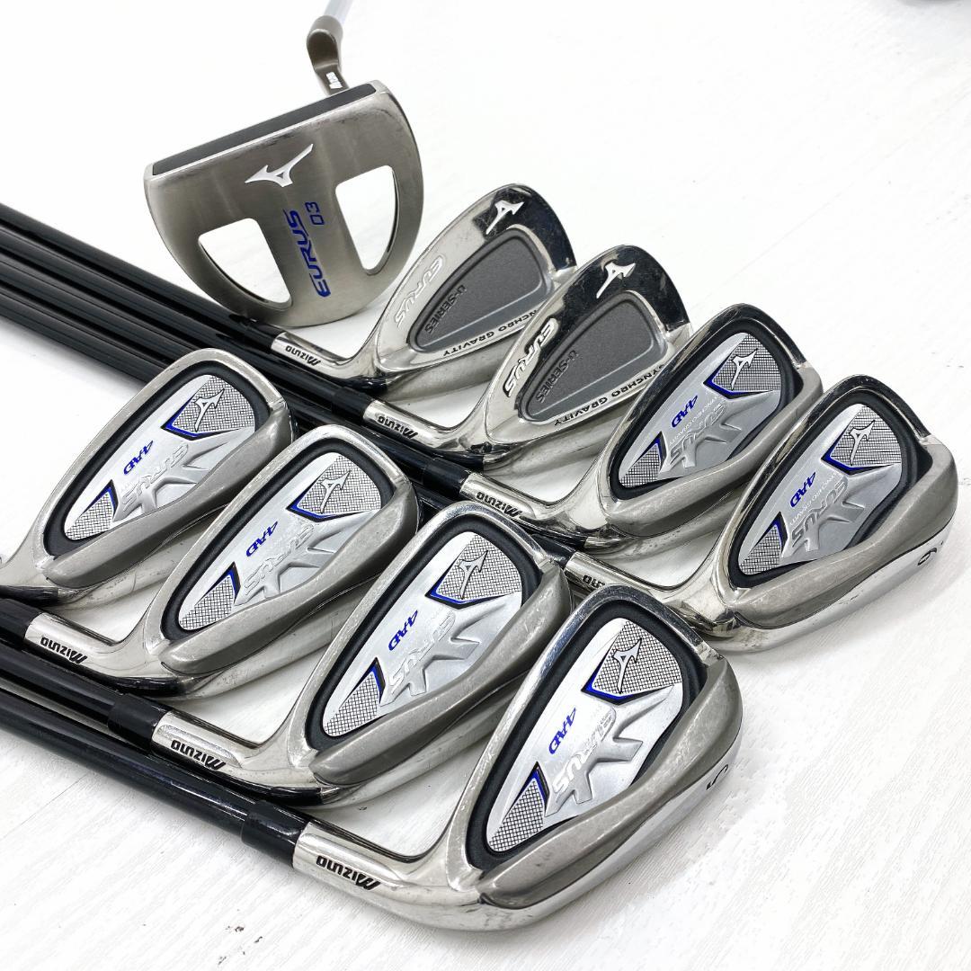 【豪華‼】 MIZUNO ミズノ ゴルフクラブ 初心者 セット 12本 R SR