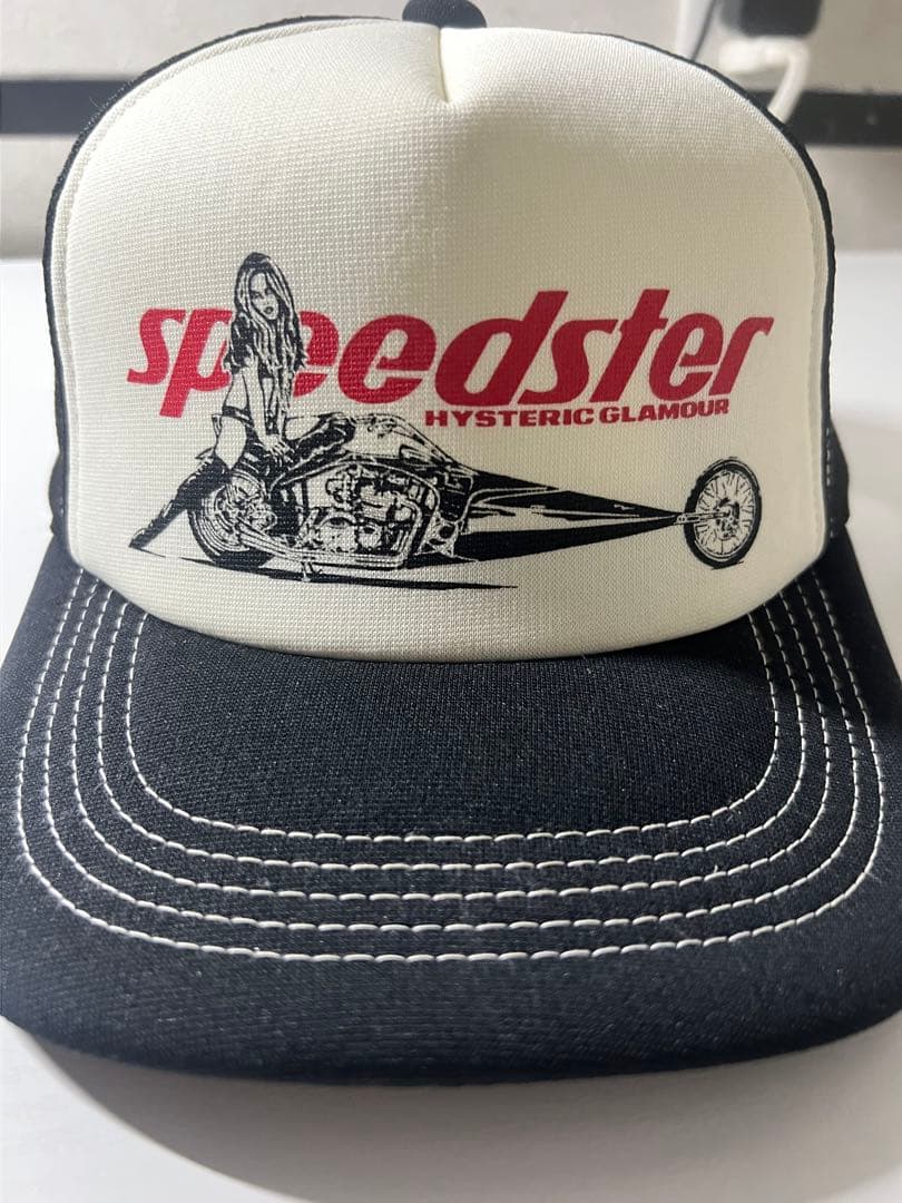 【HYSTERIC GLAMOUR】speedster メッシュキャップ