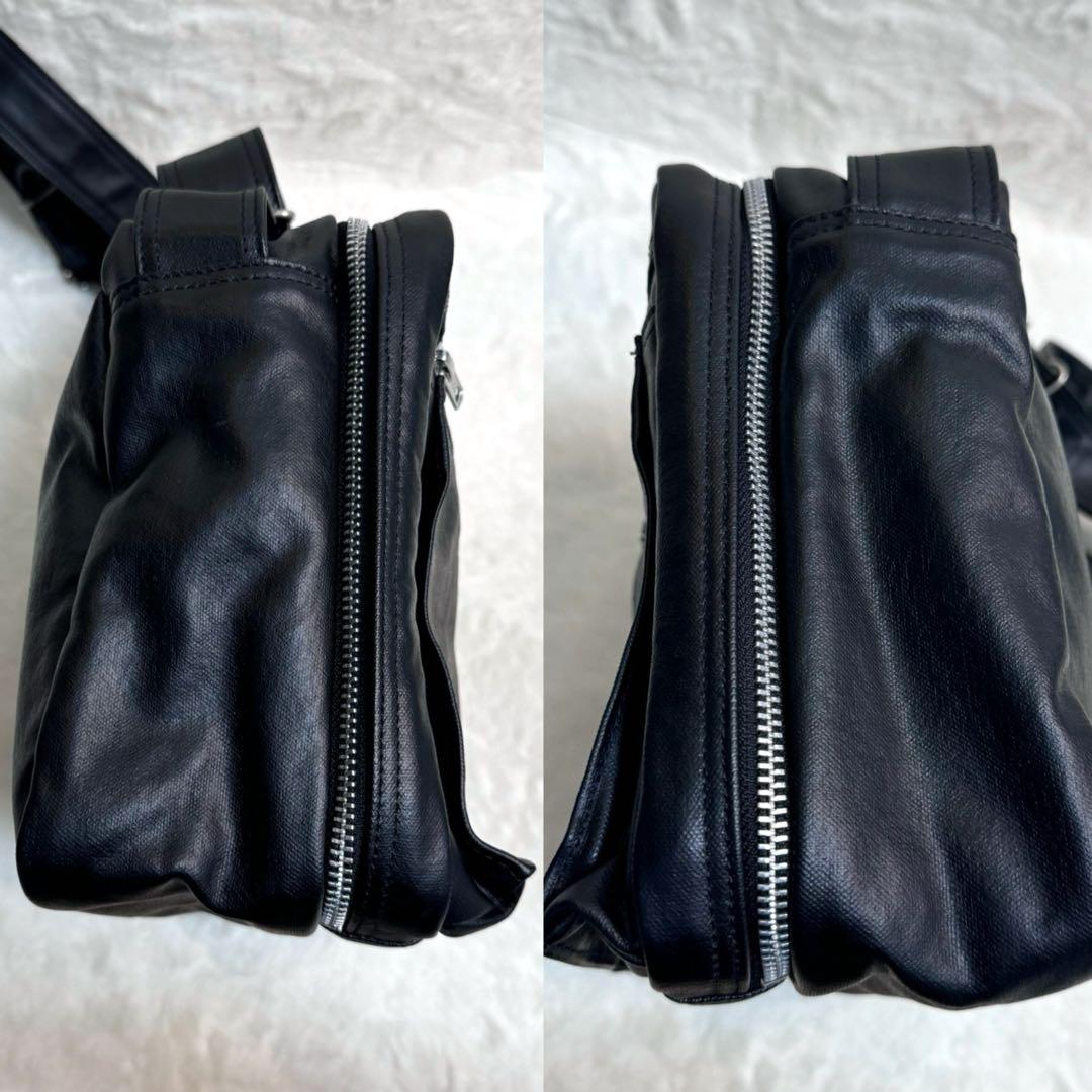 【極美品】ポーター　吉田カバン　フリースタイル　ショルダーバッグ　L ブラック