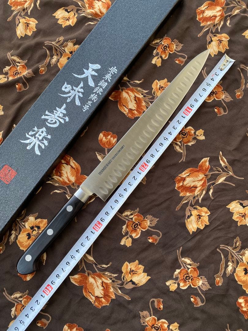 「 天味寿楽 」スライサー270mm 柳刃270mm 筋引 270mm 銀紙3号