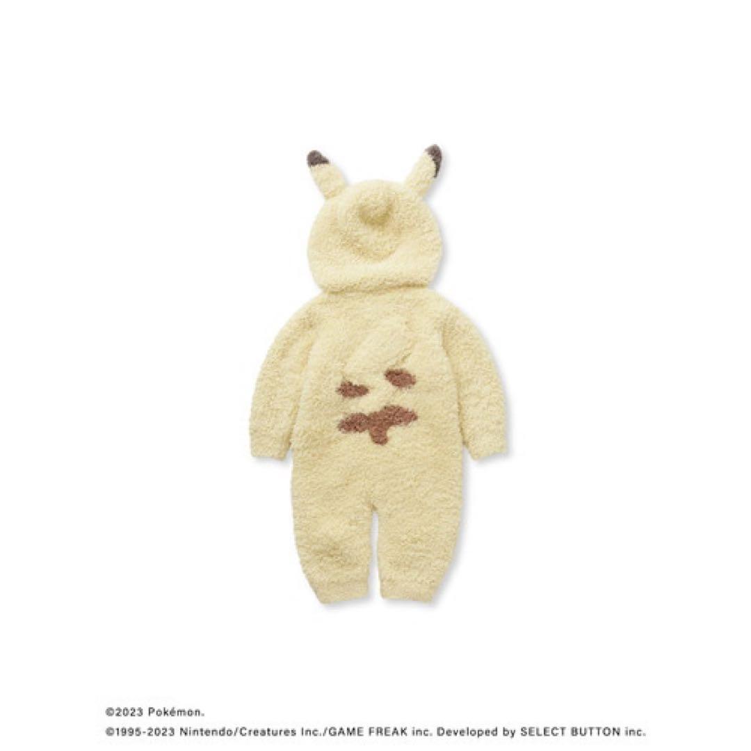 ジェラピケ 【ポケモンスリープ】【ベビー】ジェラート ピカチュウロンパース