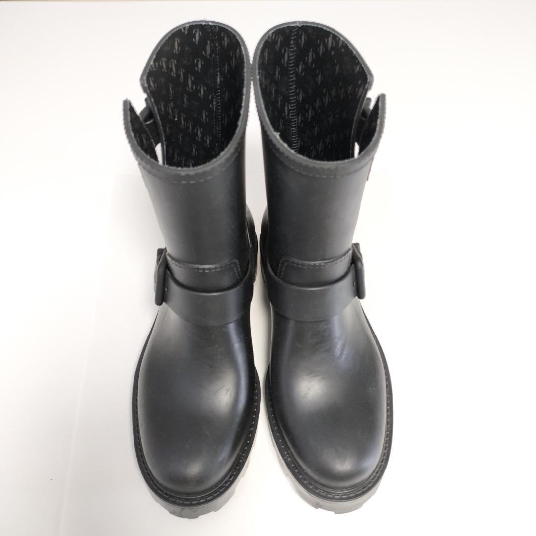 ⑲ JIMMY CHOO ジミーチュウ レインブーツ 36 23cm