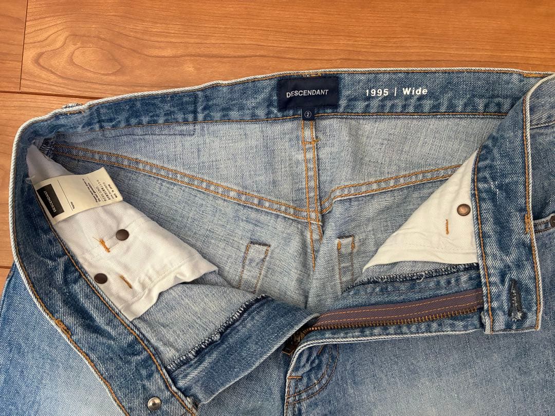 パンツ 25SS DESCENDANT 1995 DENIM TROUSERSBAGGY