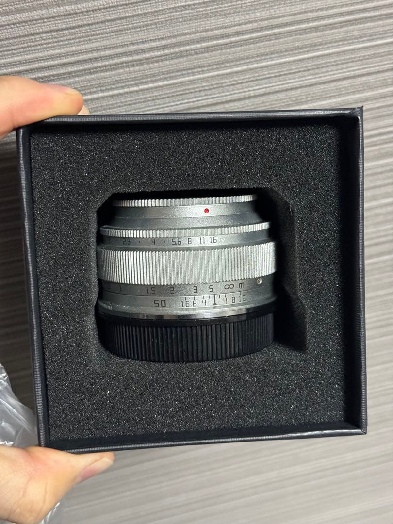 TTArtisan 50mm f2 シルバー