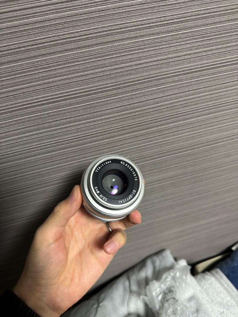 TTArtisan 50mm f2 シルバー
