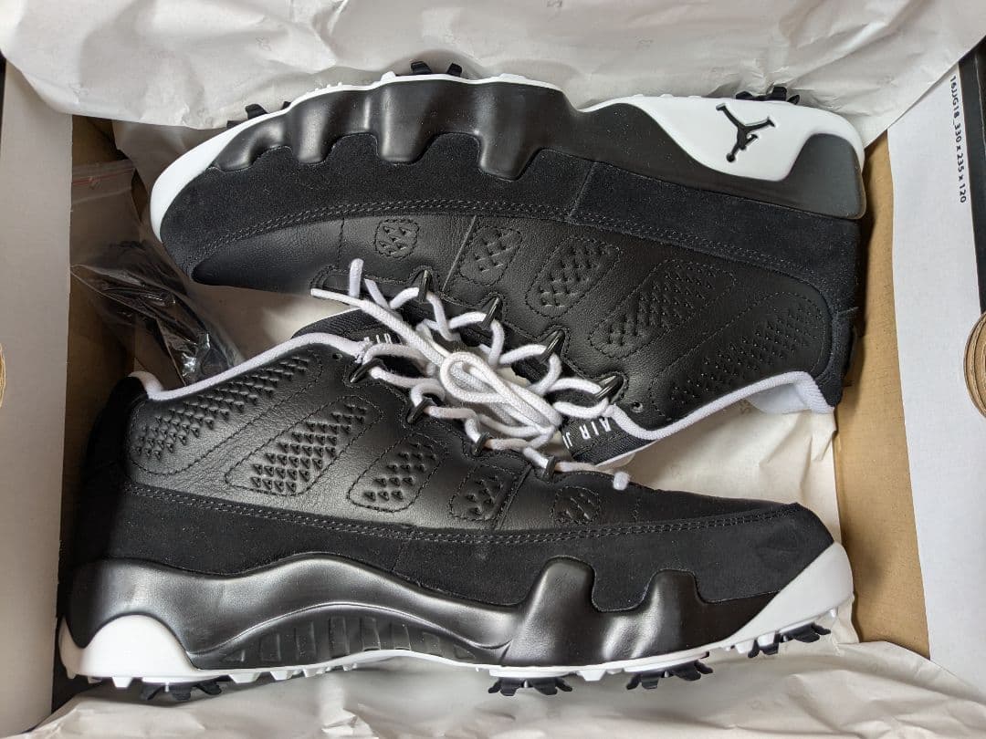 ナイキ ゴルフ 黒 Air Jordan 9 G NRG P24 新品