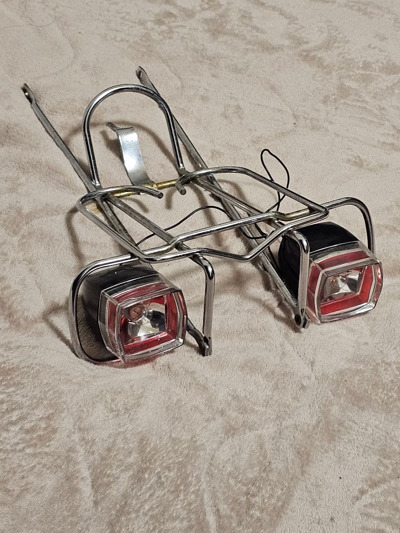 スーパーカー自転車　【当時物】昭和レトロ 自転車 フロントキャリア デコチャリ