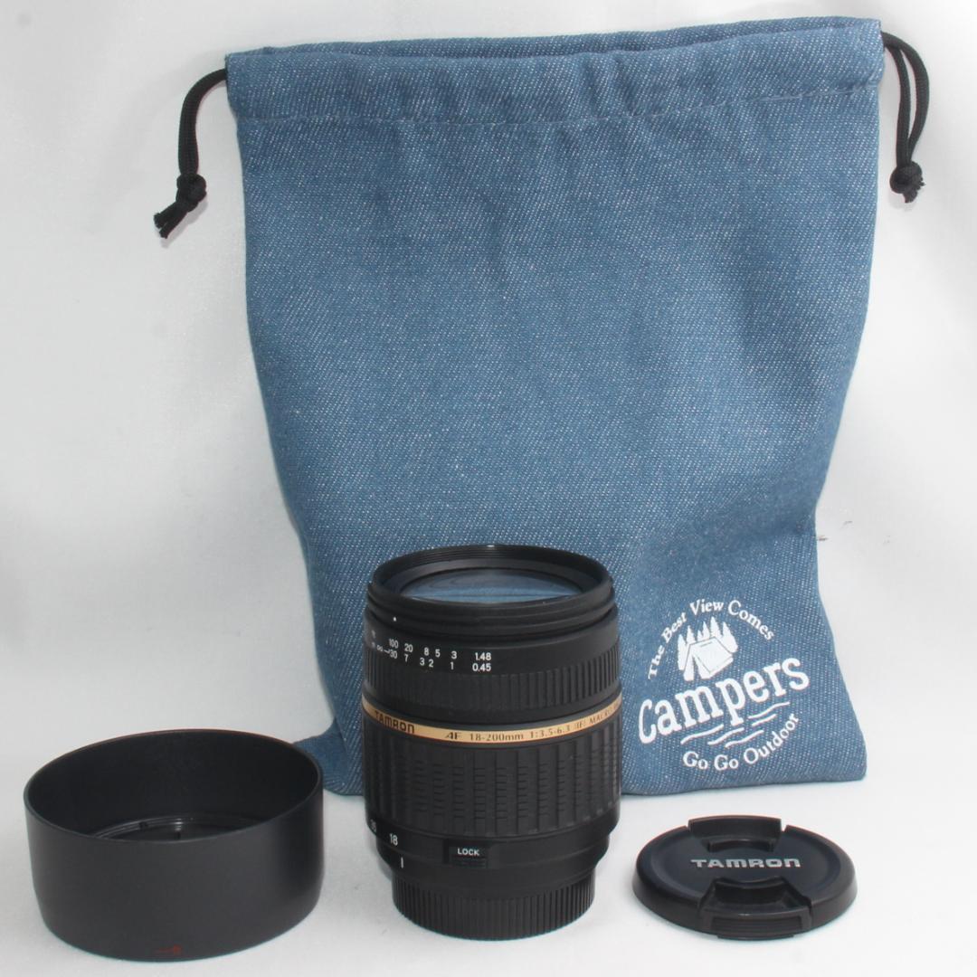 ⭐️希少品⭐️❤️これ1本で近遠対応❤️タムロン 18-200 ニコン用❤️