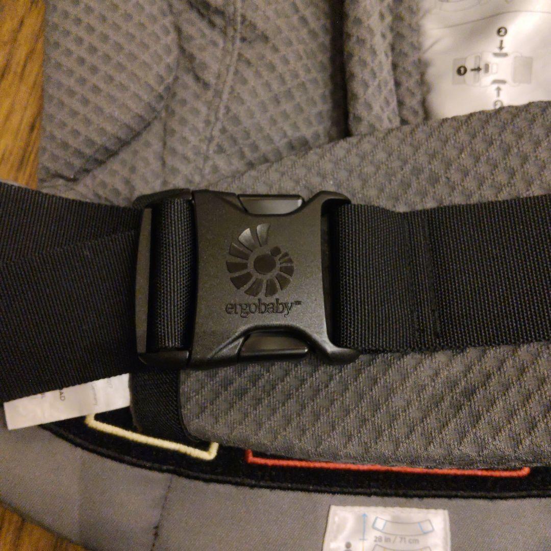 【極美品】エルゴベビー　オムニブリーズ　グラファイトグレー
