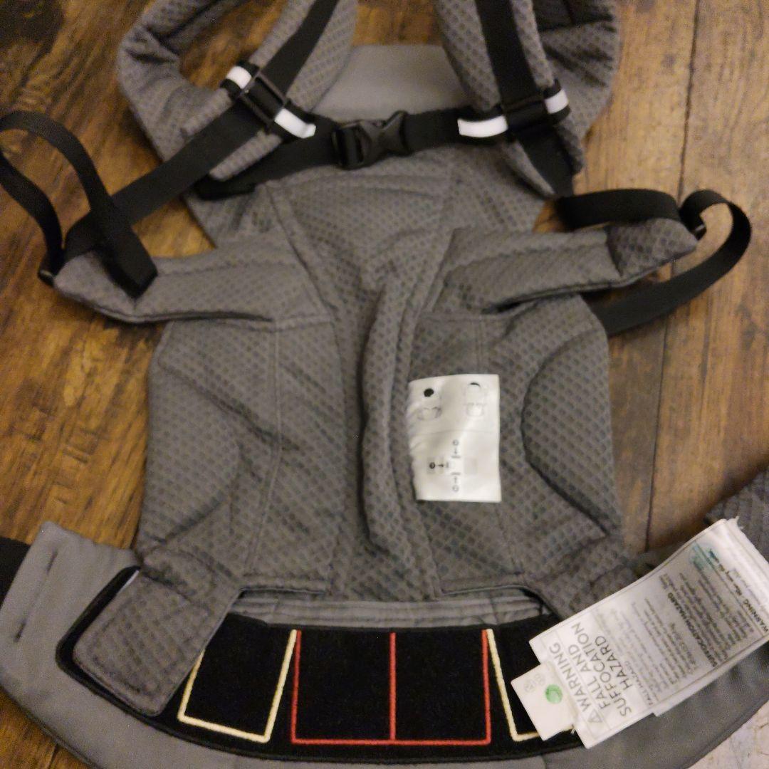 【極美品】エルゴベビー　オムニブリーズ　グラファイトグレー
