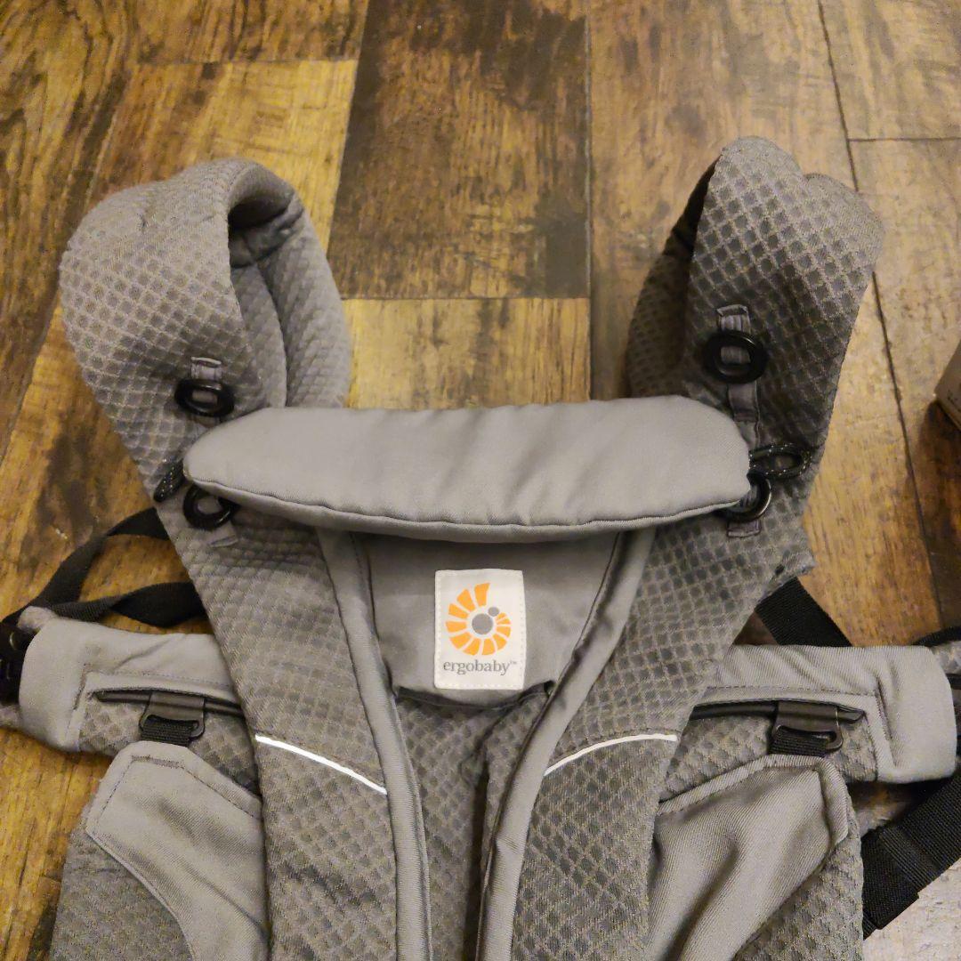 【極美品】エルゴベビー　オムニブリーズ　グラファイトグレー