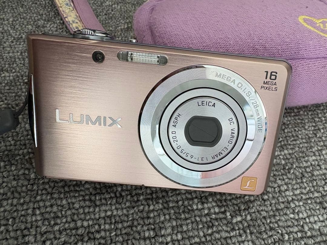 極美品★ Panasonic LUMIX DMC-FH5 ピンクゴールド