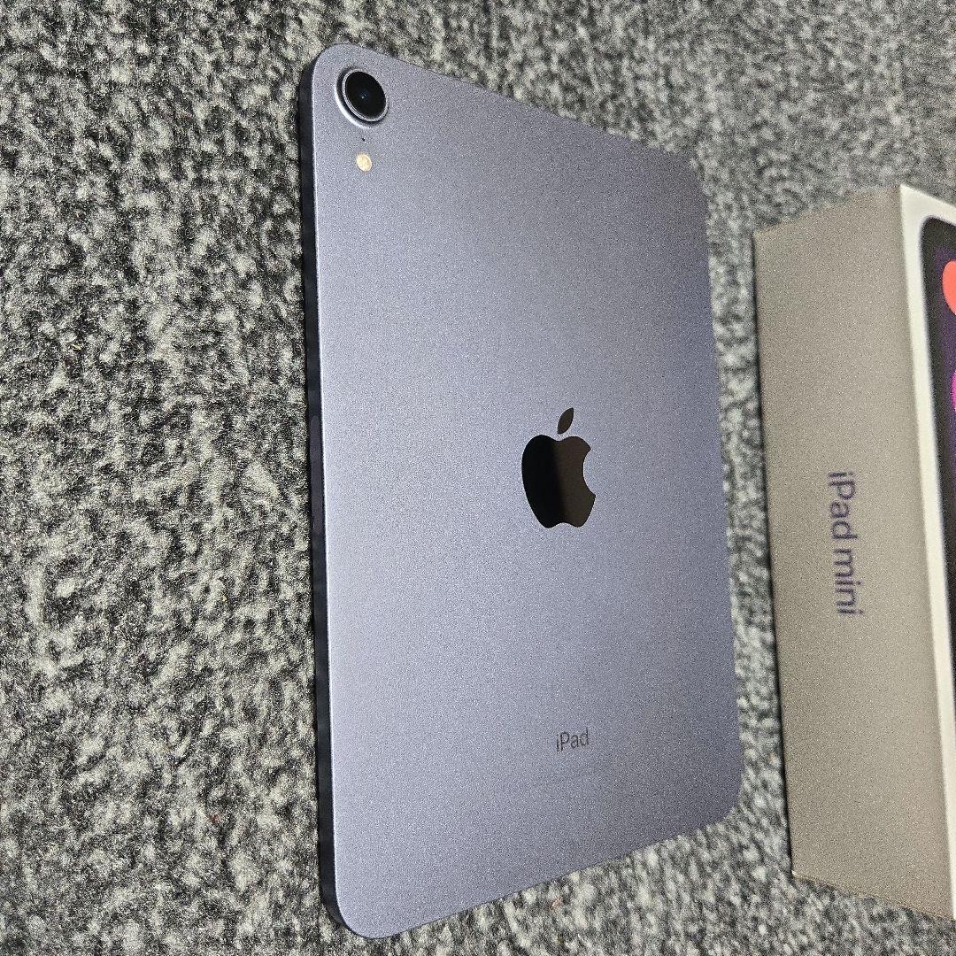 美品　Apple iPad mini (第6世代) パープル64GB Wi-Fi