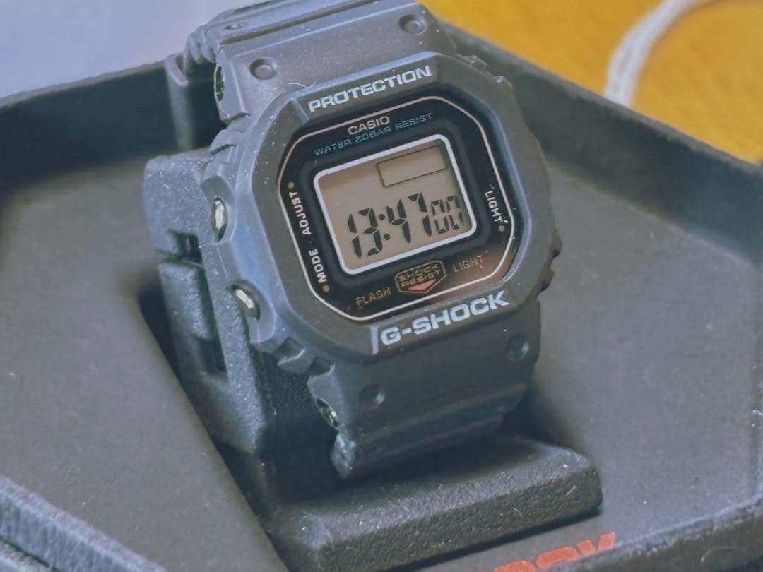 CASIO カシオ Gショック リングウォッチ（指時計） ブラック