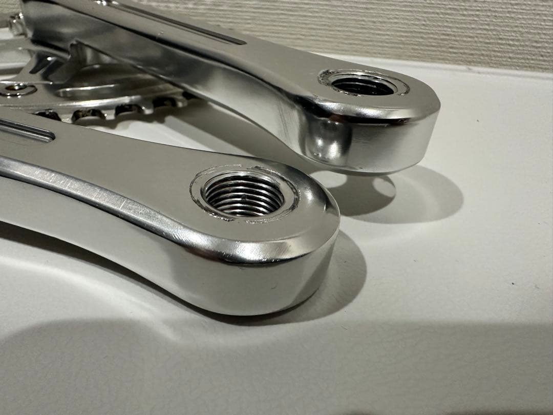 パーツ BLUE LUG RMC track crank 165mm silver