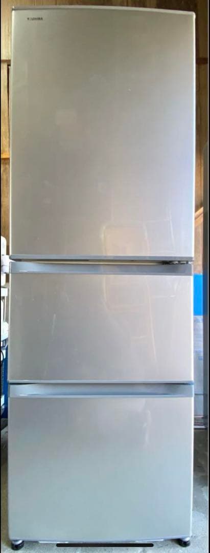 東芝　ノンフロン冷凍冷蔵庫　GR-S36S(S) 2020年製　363L