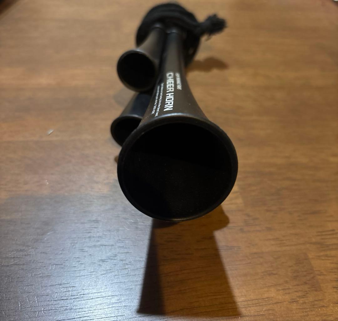 【専用】 チアーホーン　CHEER HORN 黒　4連