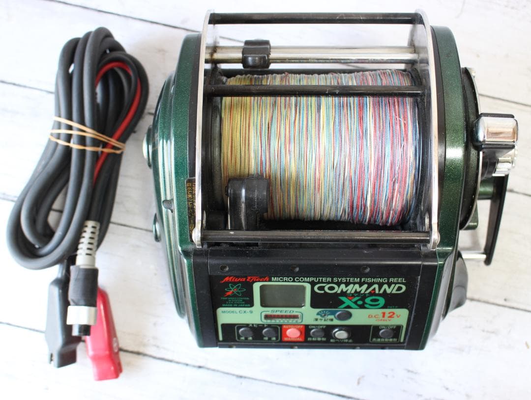 ミヤエポック COMMAND コマンド X-9 電動リール
