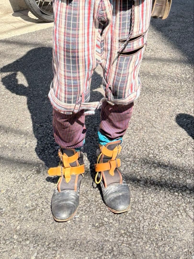 【希少】ワールズエンド パイレーツブーツ ベルトブーツ 90s