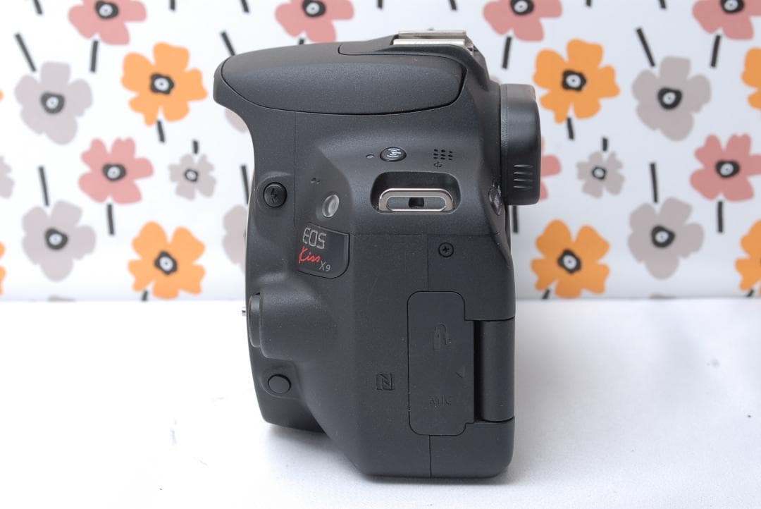 ❤Canon kiss X9❤一眼レフカメラ❤手ぶれ補正標準＆超望遠❤スマホ転送