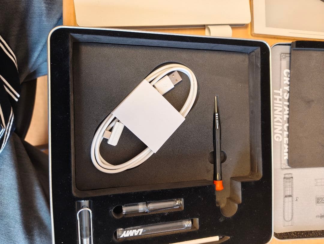 Supernote × LAMY CRYSTAL CLEAR THINKING